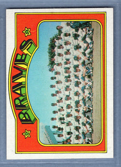 1972 Topps #21 Atlanta Braves EX-MT   GO464