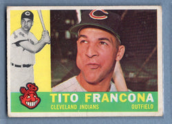 1960 Topps #30 Tito Francona  G-VG  GO257