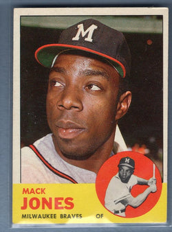 1963 Topps #137 Mack Jones EX-MT Set Break