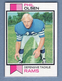 1973 Topps #14 Phil Olsen NM   GO355