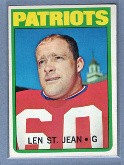 1972 Topps #23 Len St. Jean EX  GO210