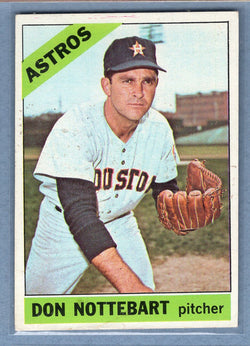 1966 Topps #21 Don Nottebart (st) VG  GO300