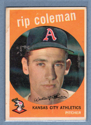 1959 Topps #51 Rip Coleman (a) VG   GO410