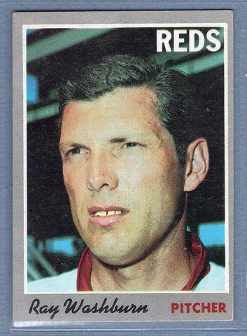 1970 Topps #22 Ray Washburn  EX  SB2