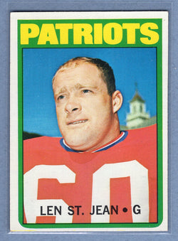 1972 Topps #23 Len St. Jean EX-MT  GO326