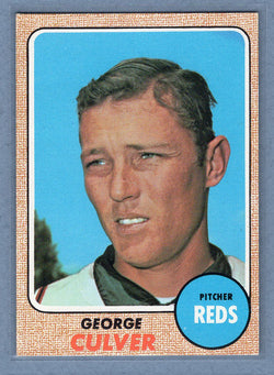 1968 Topps #319 George Culver EX-MT  GO545