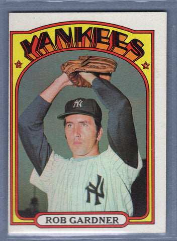 1972 Topps #22 Rob Gardner EX   GO464