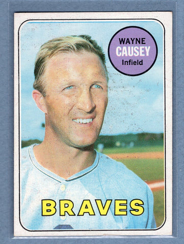 1969 Topps #33 Wayne Causey (st) VG  GO350