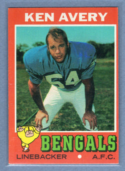 1971 Topps #22 Ken Avery EX-MT  GO260