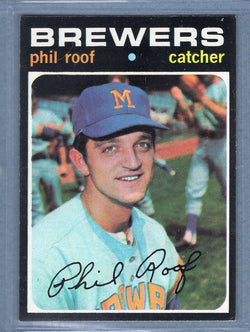1971 Topps #22 Phil Roof  EX  GO747
