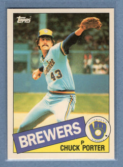 1985 Topps Tiffany #32 Chuck Porter NM