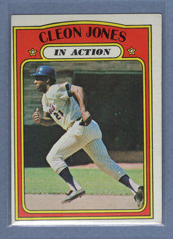 1972 Topps #32 Cleon Jones IA EX   GO311