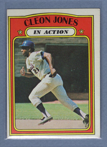 1972 Topps #32 Cleon Jones IA EX   GO311