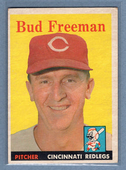 1958 Topps #27 Bud Freeman  EX  GO387