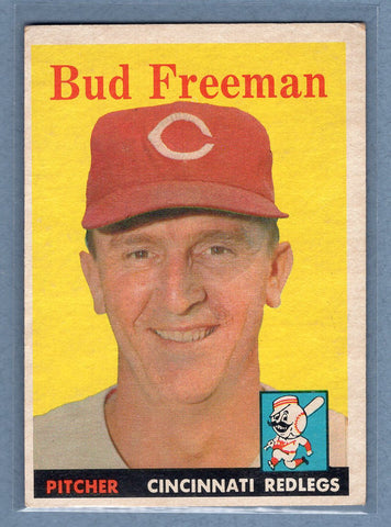 1958 Topps #27 Bud Freeman  EX  GO387