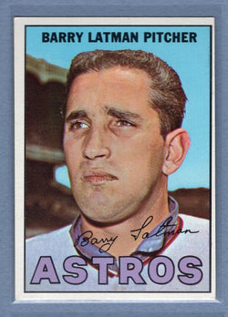 1967 Topps #28 Barry Latman EX-MT  GO410