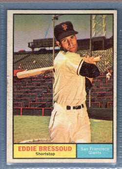 1961 Topps #203 Eddie Bressoud(st)(c) VG   GO417