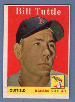 1958 Topps #23 Bill Tuttle EX  GO495