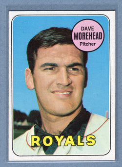 1969 Topps #29 Dave Morehead EX-MT  GO477