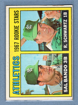 1967 Topps #33 Sal Bando (st) (b) VG   GO340