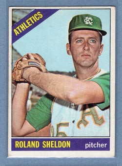1966 Topps #18 Roland Sheldon  VG-EX  GO470