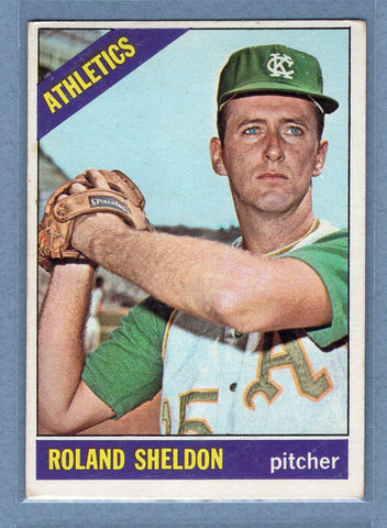 1966 Topps #18 Roland Sheldon  VG-EX  GO470