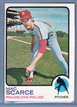 1973 Topps #6 Mac Scarce  (C) EX  GO669