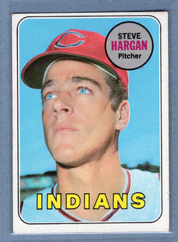 1969 Topps #348 Steve Hargan  EX   GO501