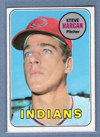1969 Topps #348 Steve Hargan  EX   GO501