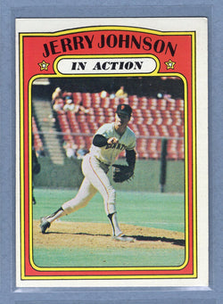 1972 Topps #36 Jerry Johnson IA EX   GO311
