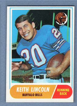 1968 Topps #19 Keith Lincoln EX-MT  GO184