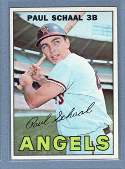 1967 Topps #58 Paul Schaal (Bat Natural) (c) EX-MT   GO223