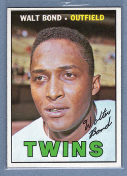 1967 Topps #224 Walt Bond EX-MT  GO308