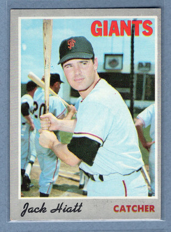 1970 Topps #13 Jack Hiatt  (b) EX-MT  GO900