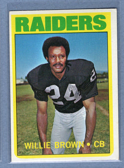 1972 Topps #28 Willie Brown (HOF) EX  GO210