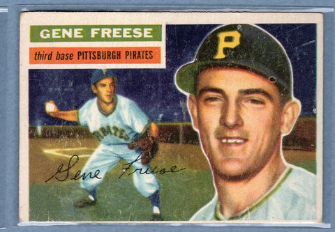 1956 Topps #46 Gene Freese (b) (WB) VG   GO125