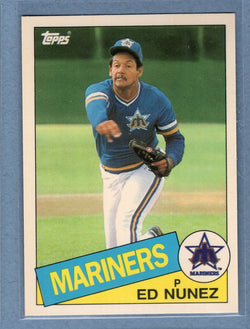 1985 Topps Tiffany #34 Edwin Nunez NM