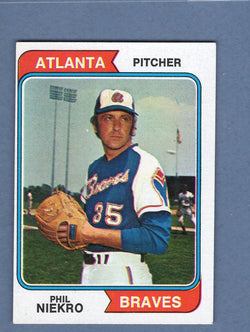 1974 Topps Baseball #29 Joe Niekro NM-MT 001