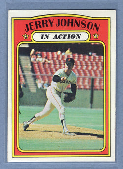 1972 Topps #36 Jerry Johnson IA EX-MT  GO483