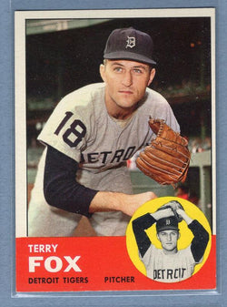 1963 Topps #44 Terry Fox NM    GO122