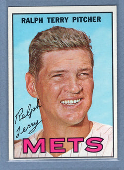 1967 Topps #59 Ralph Terry  EX-MT   GO223