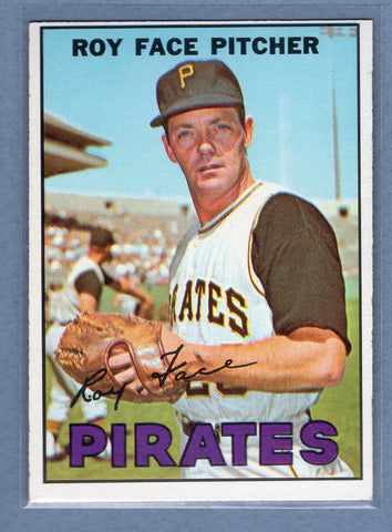 1967 Topps #49 Roy Face EX-MT  GO390