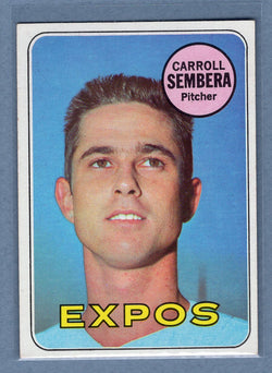 1969 Topps #351 Carroll Sembera  EX-MT  GO501