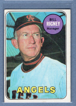 1969 Topps #182 Bill Rigney (a) VG-EX  GO577