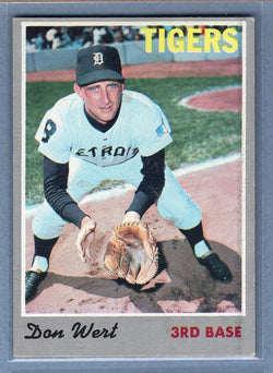 1970 Topps #33 Don Wert  EX-MT  GO695