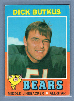 1971 Topps #25 Dick Butkus (HOF) EX  GO260