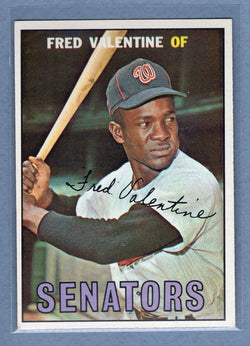 1967 Topps #64 Fred Valentine  EX-MT   GO223