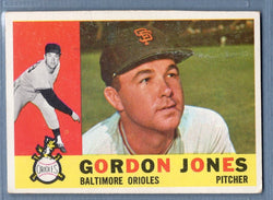1960 Topps #98 Gordon Jones VG Set Break 1