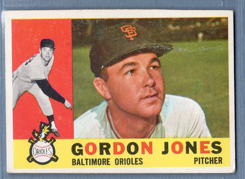 1960 Topps #98 Gordon Jones VG Set Break 1