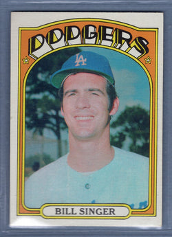 1972 Topps #25 Bill Singer EX-MT   GO464